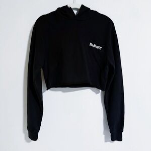 Madhappy - Black Cropped Hoodie